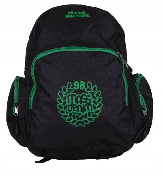 Plecak Mass Dnm Base Fw 013 Blk Grn i Funkcjonalny