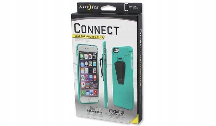 Nite Ize Etui na Telefon Connect Case iPhone 6 Plus Teal Turkusowy