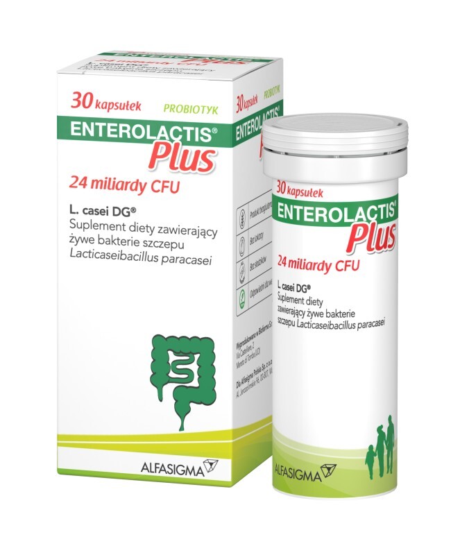 Enterolactis Plus, 30 kapsułek