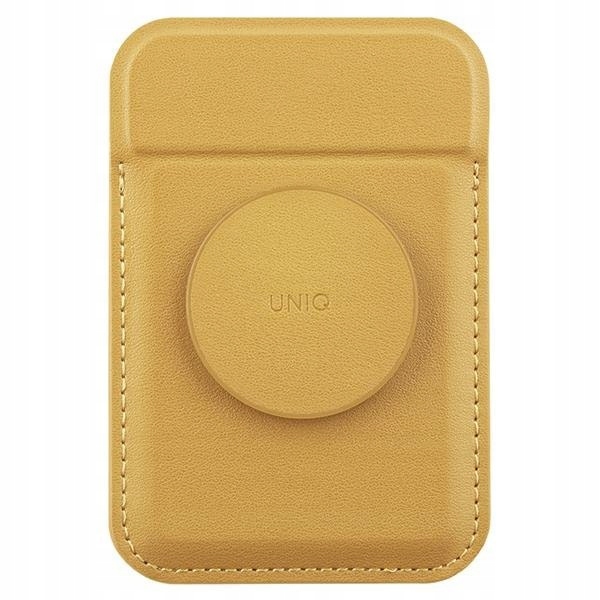 Uniq Flixa magnetyczny portfel na karty z podpórką żółty/canary yellow MagS