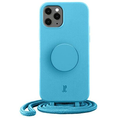 Etui plecki Just Elegance PopGrip do Apple iPhone 11 Pro Aqua (4062519300534)