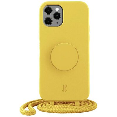 Etui plecki Just Elegance PopGrip do Apple iPhone 11 Pro Yellow (4062519300527)