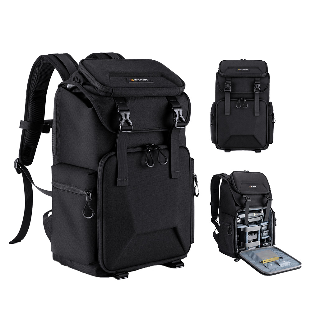 Plecak fotograficzny K&f Concept KF13.098V2 czarny wodoodporny 25l