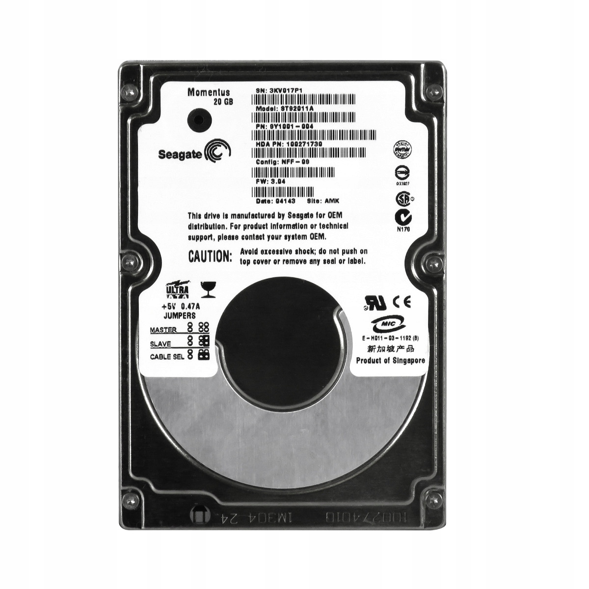 Seagate Momentus ST92011A