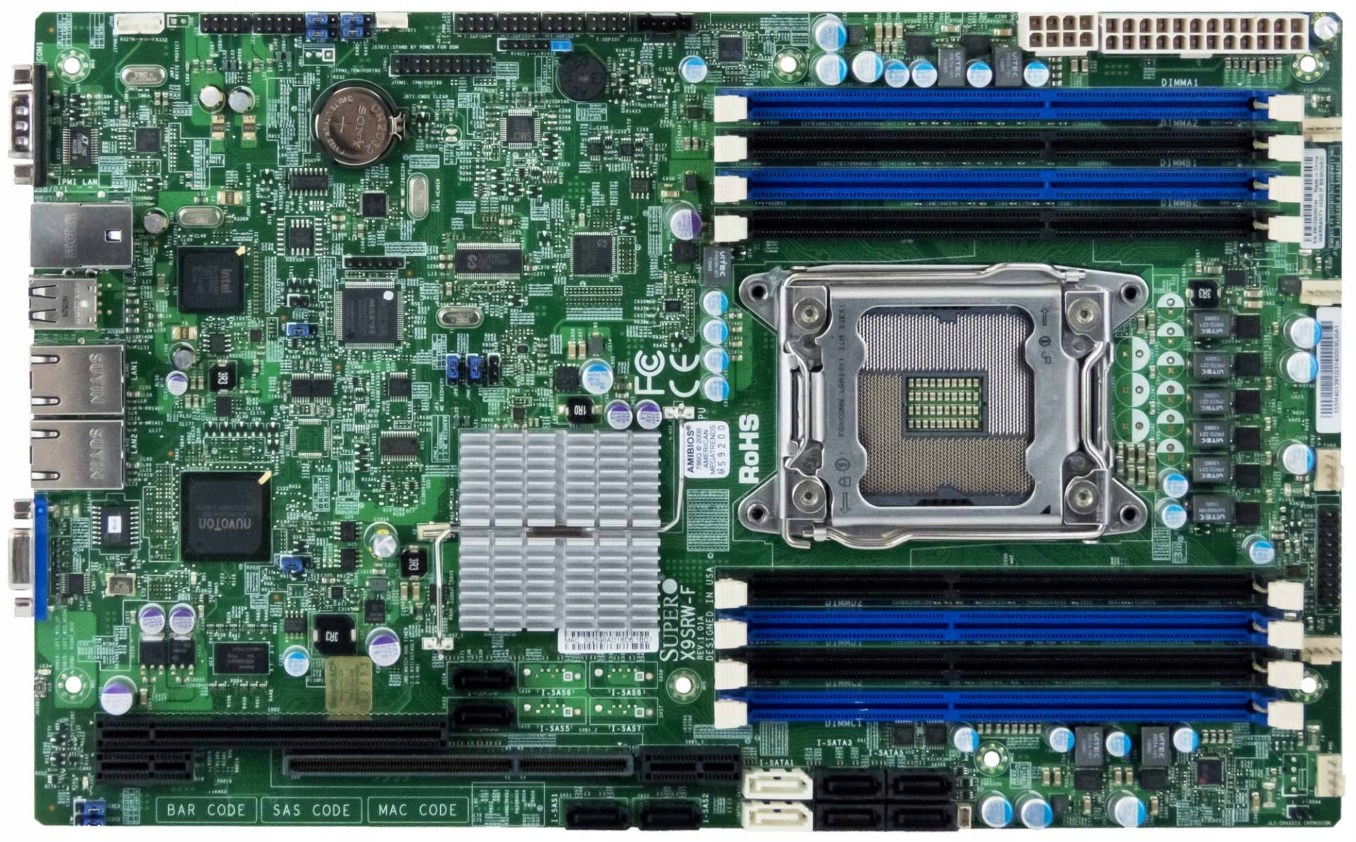 Supermicro PLYTA SERWEROWA X9SRW-F-O