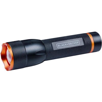 Latarka Taktyczna Aluminiowa 3W 120Lumenów Black + Decker