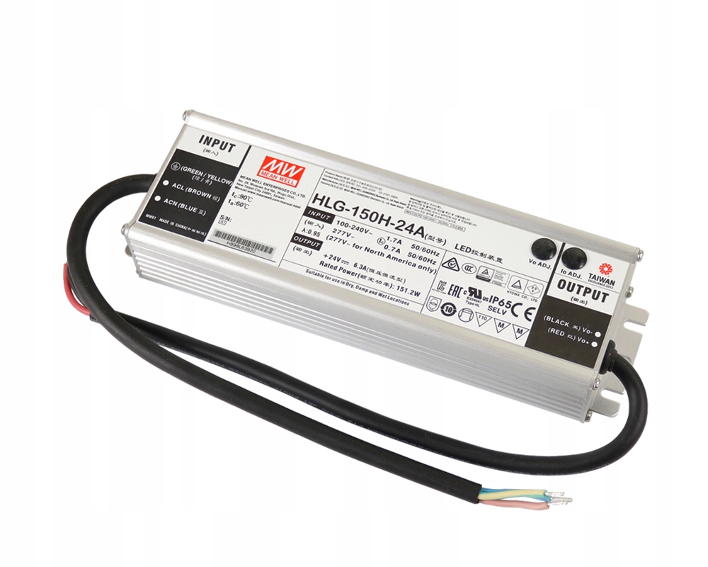 PULSAR HLG 24V/150W/6.3A zasilacz LED (PL_HLG-150H-24A)