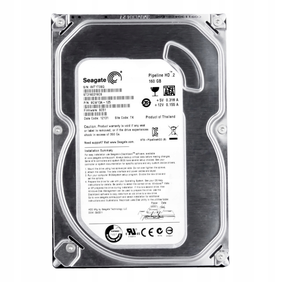 Seagate ST3160316CS