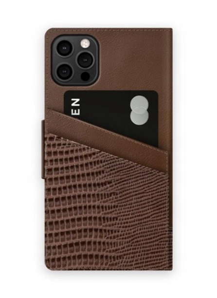 Etui/Portfel Unity do iPhone 12/12Pro Wild Cedar Snake- brązowe