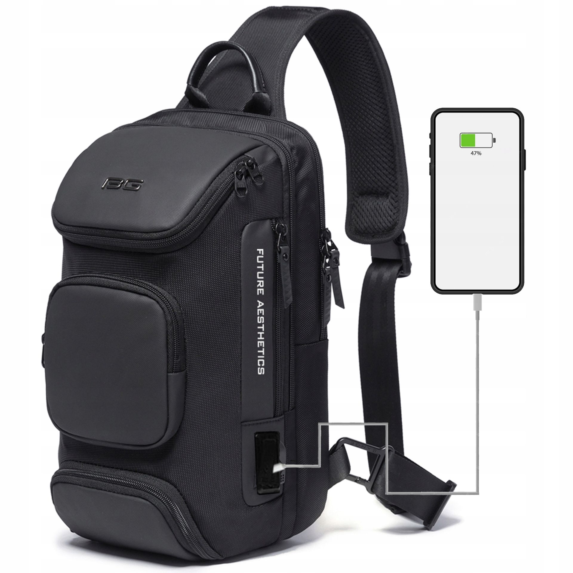 Plecak Torba Saszetka Bange na Jedno ramię Usb