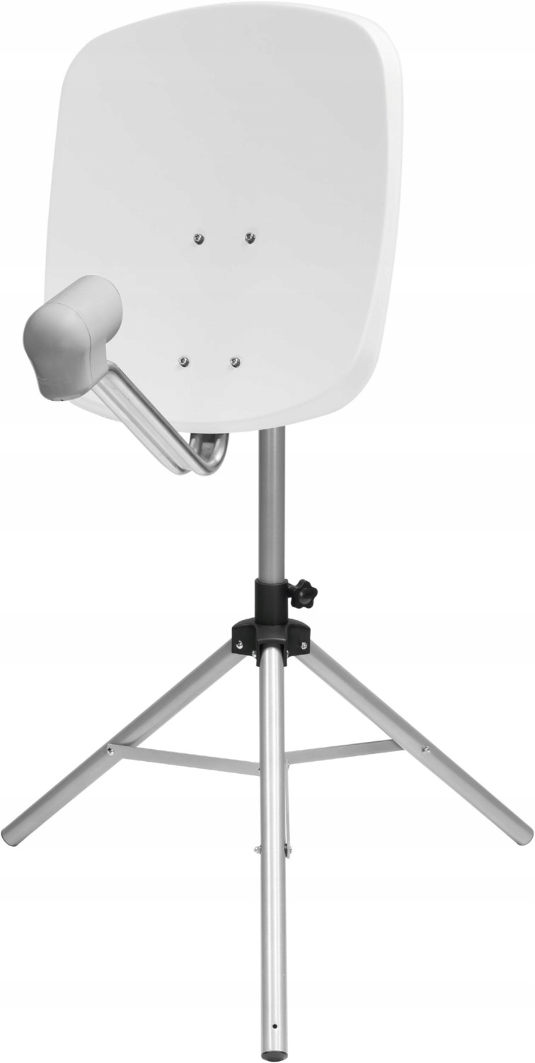 Technisat Zestaw kempingowy Satman 45 z UNYSAT-V/H-LNB + stojak Biały > Rabatomania trwa! 5-ty produkt 99%