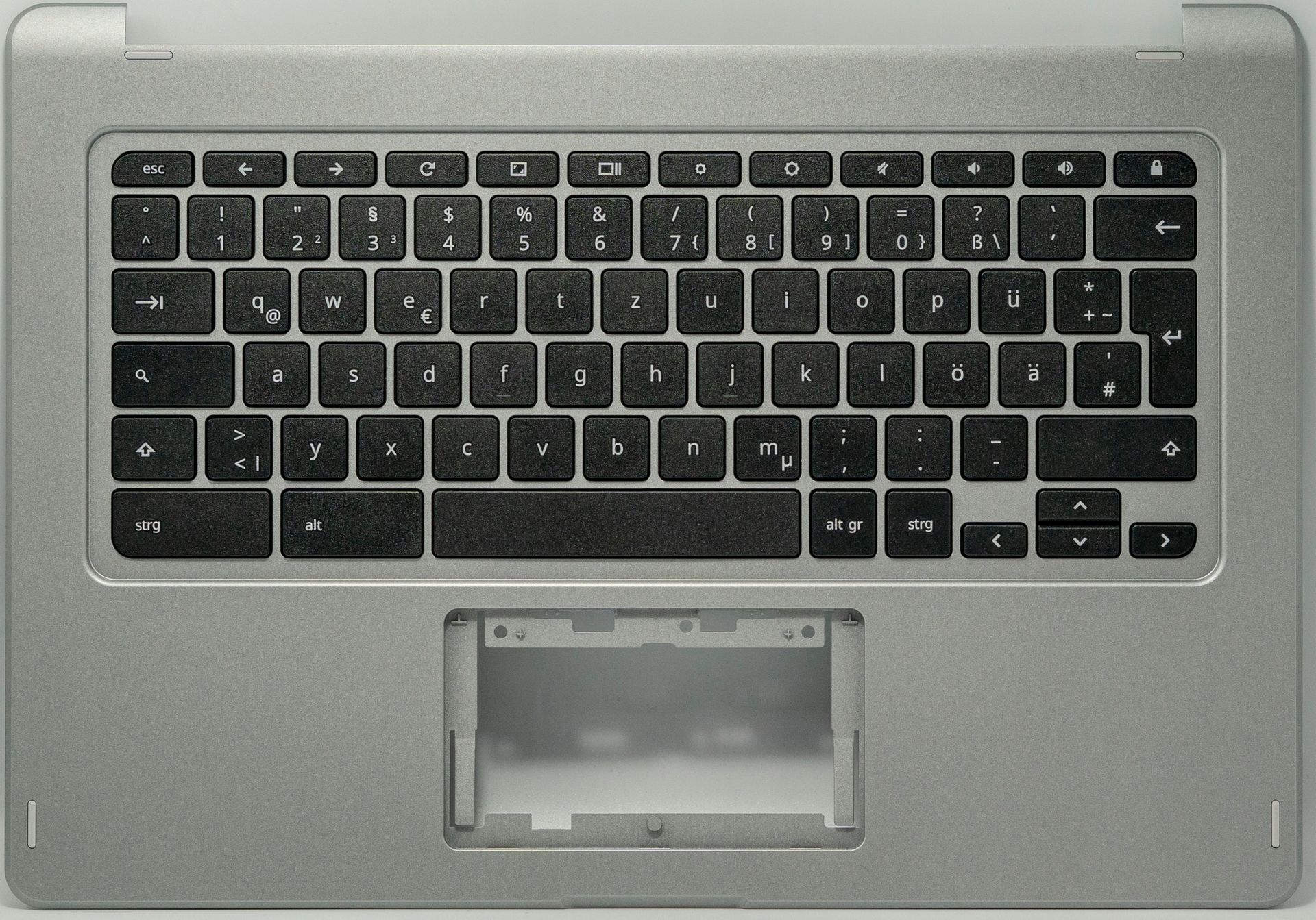 acer COVER.UPPER.W/KB.GER.SILVER