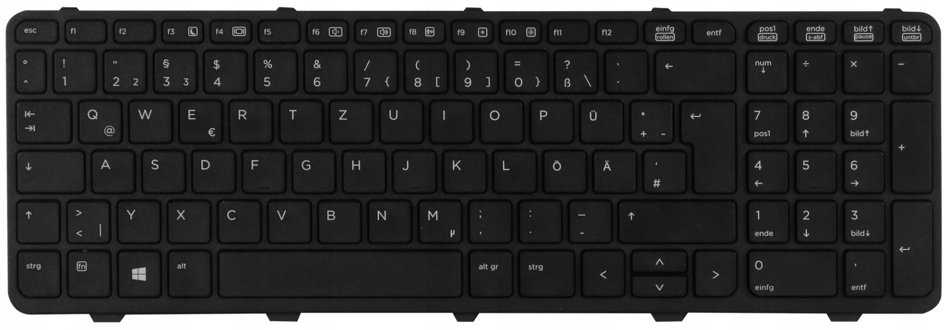 HP Klawiatura Germany) 738696-041