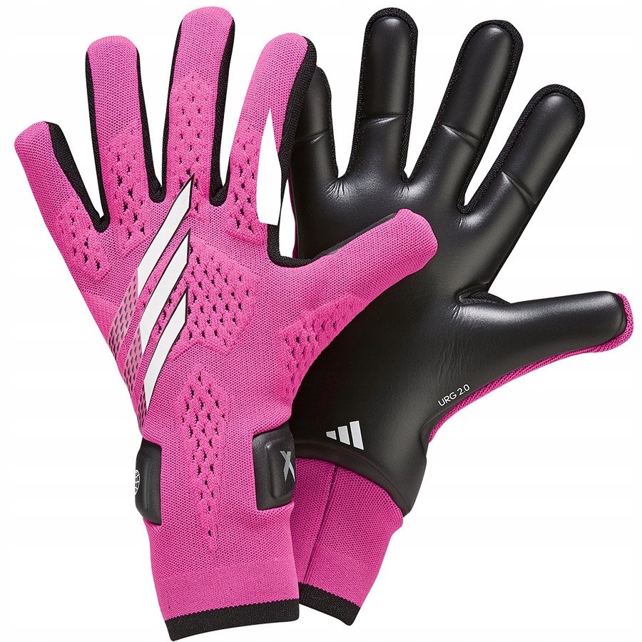 Rękawice bramkarskie adidas X GL PRO HN5569 różowy 9,5