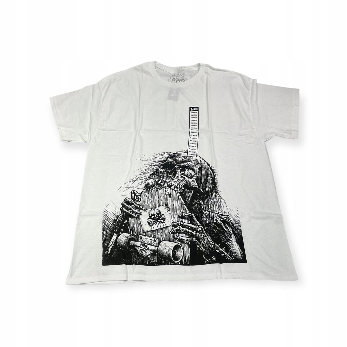 Koszulka T-shirt męski okrągły dekolt SPENCER'S nadruk XL