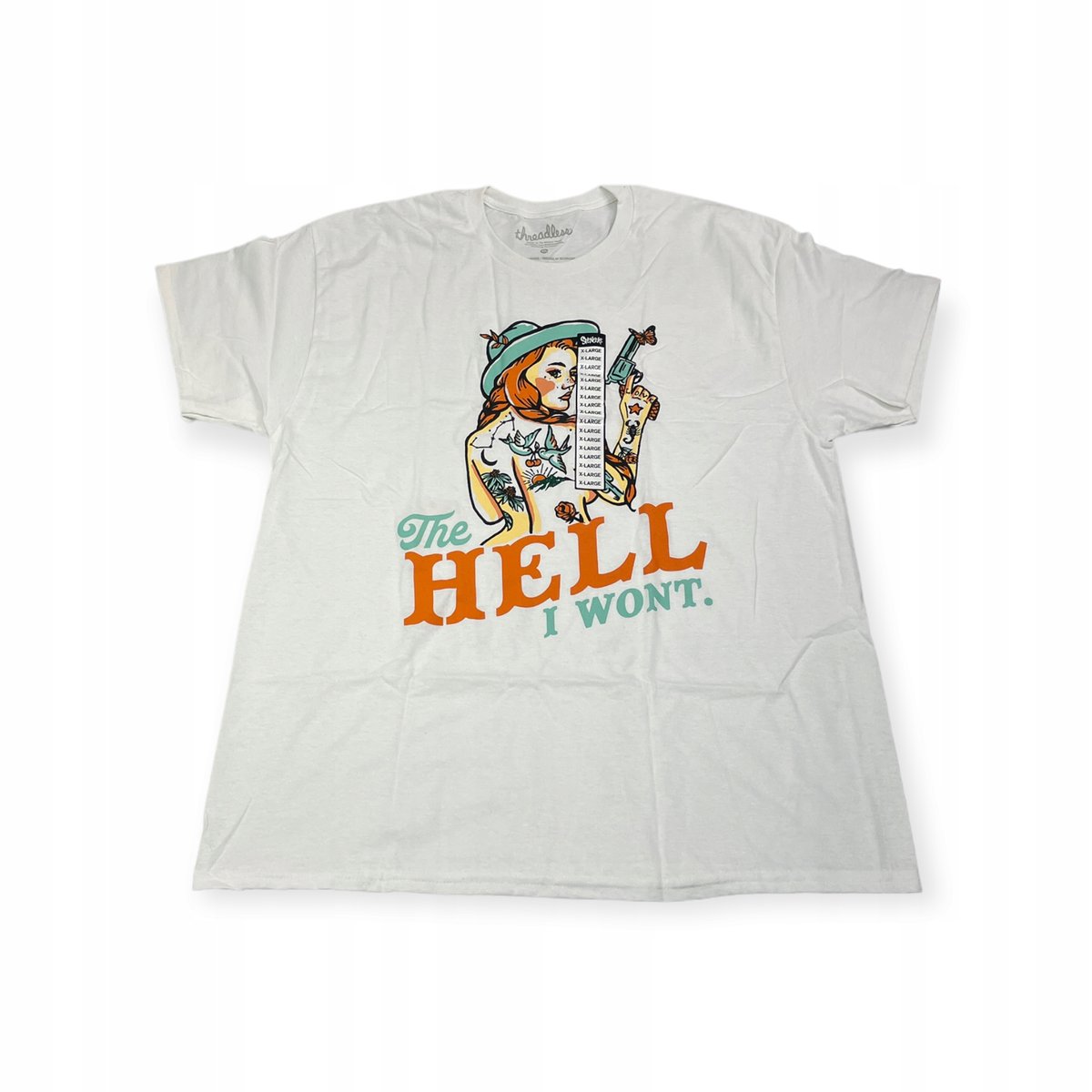 Koszulka T-shirt męski okrągły dekolt SPENCER'S THREADLESS L