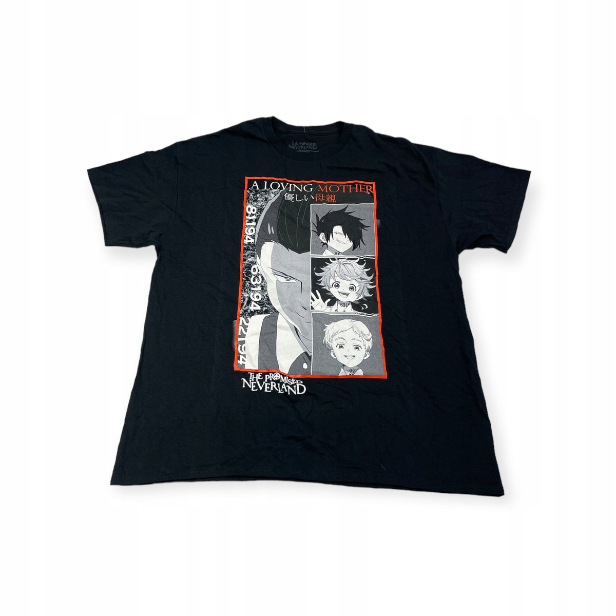 Koszulka T-shirt męski okrągły dekolt SPENCER'S THE PROMISED NEVERLAND XL