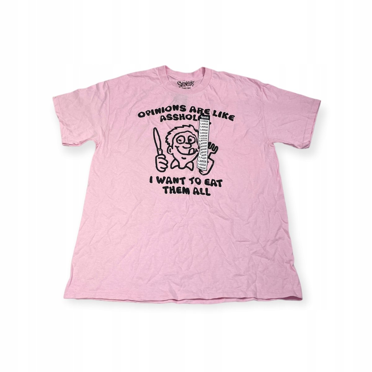 Koszulka T-shirt męski okrągły dekolt SPENCER'S SINCE 1947 L