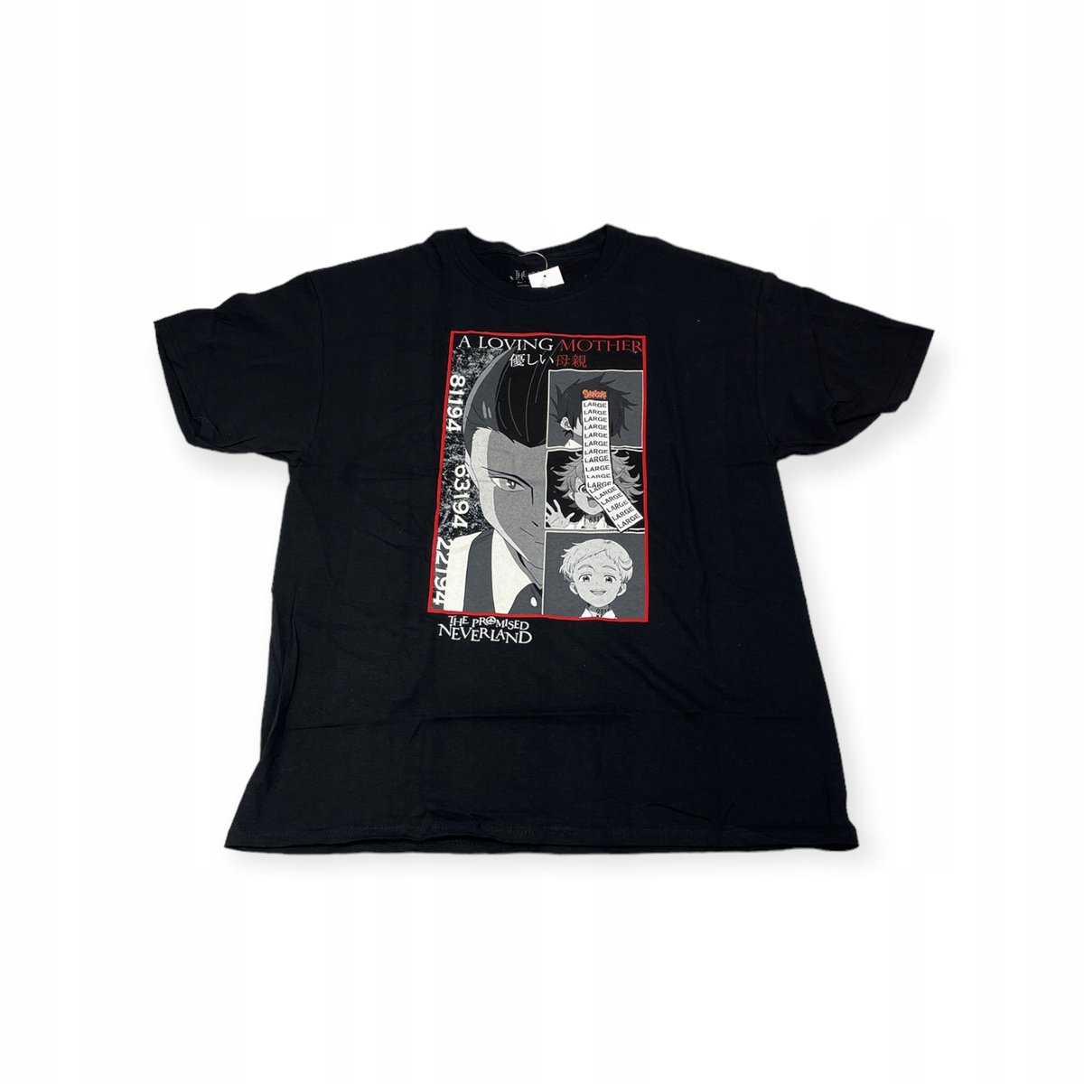 Koszulka T-shirt męski okrągły dekolt SPENCER'S THE PROMISED NEVERLAND L