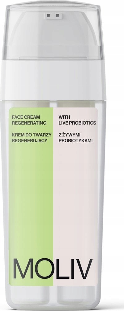 Regenerujący krem do twarzy 30ml Moliv Naturalne składniki Dzień i Noc