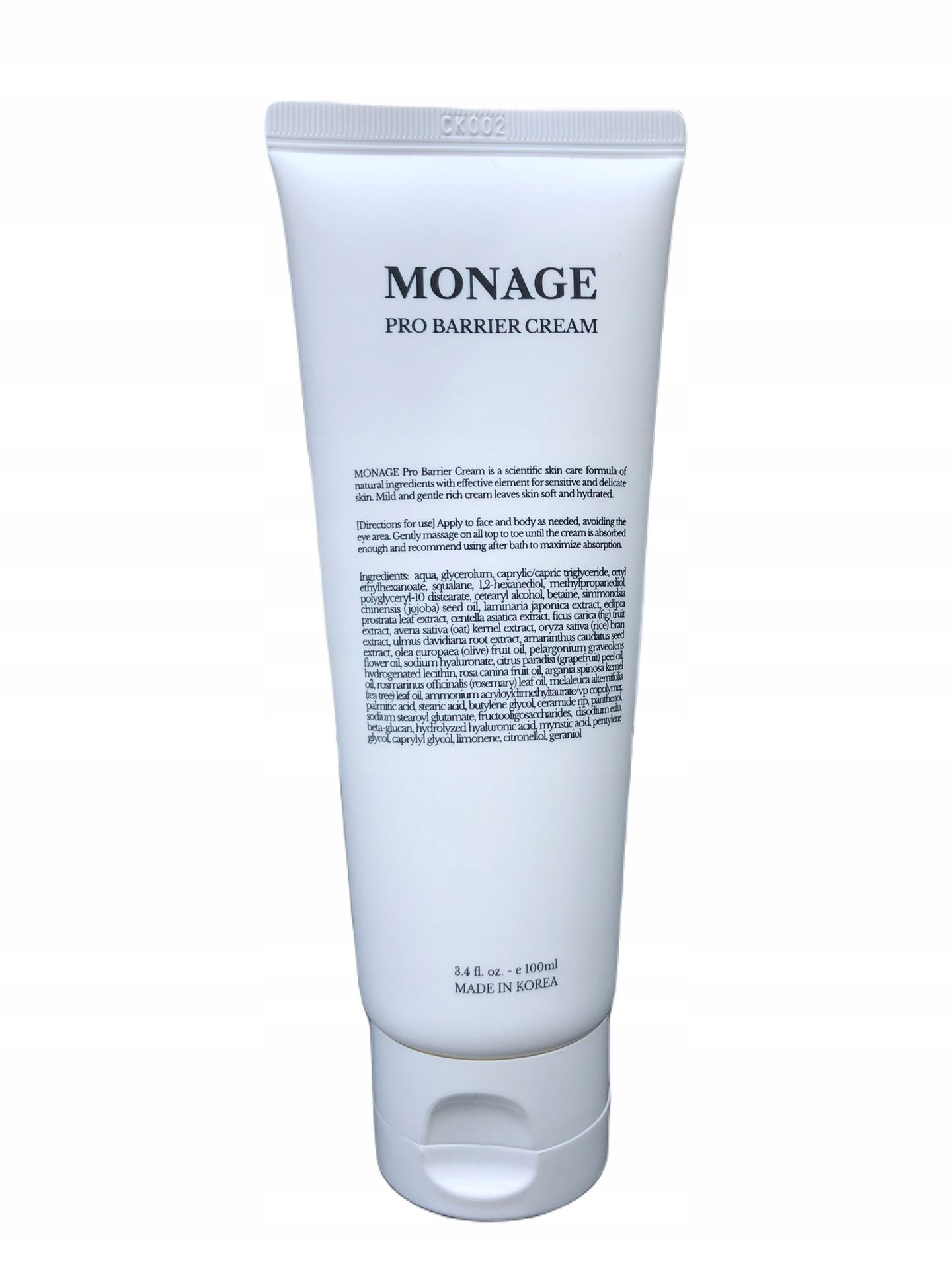 Monage Pro Barrier Cream Ochronny krem do twarzy, silnie nawilżający 100ml