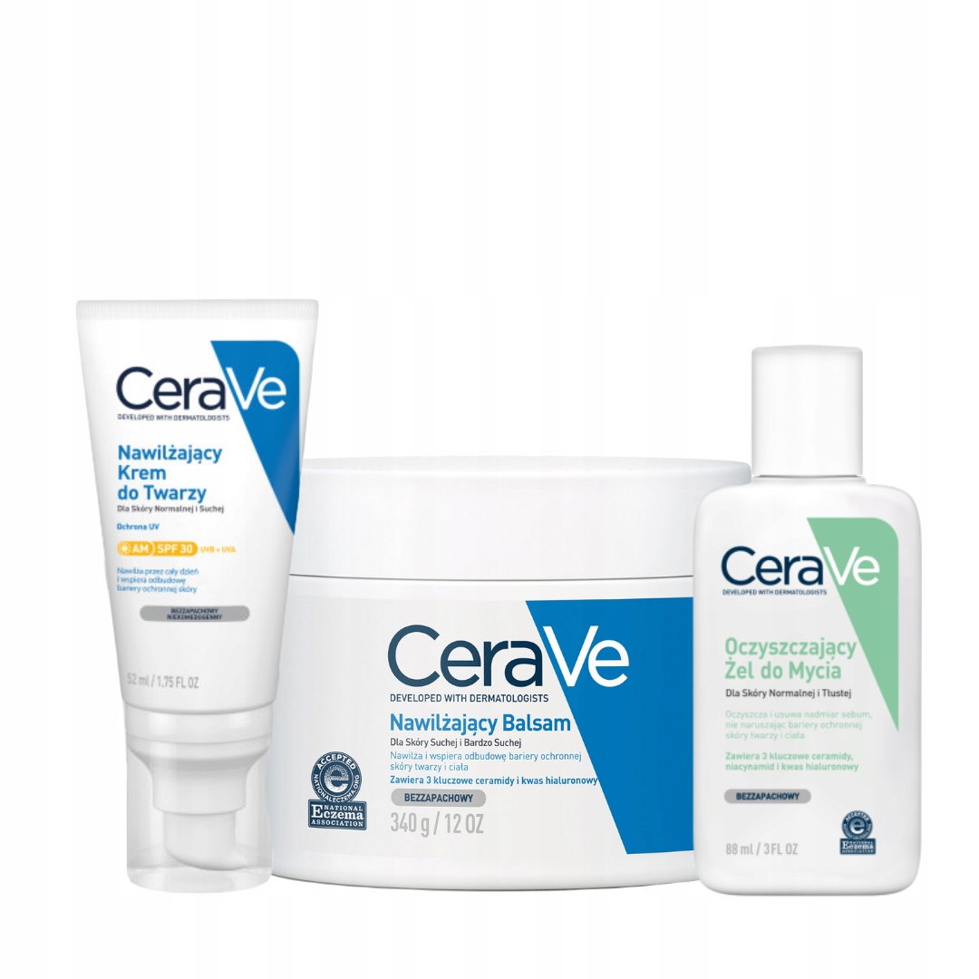 CeraVe Nawilżający Balsam, Krem Nawilżający Spf 30CeraVe Nawilżający Balsam