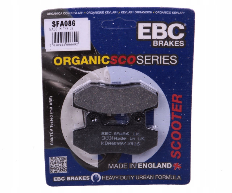 Ebc Klocki Hamulcowe Peugeot Speedfight 3 Przód