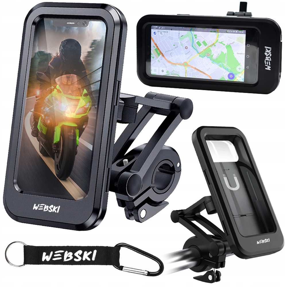Uchwyt Rowerowy Na Telefon Gps Rower Motocykl Motor Quad Plecak Na Ramię