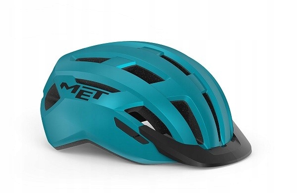Kask rowerowy Met Allroad, niebieski matowy, rozmiar M