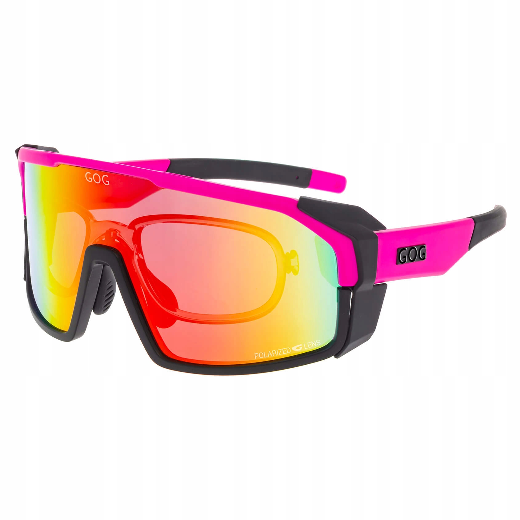 Rowerowe Okulary Przeciwsłoneczne Polaryzacyjne wkładka optyczna Gog kat.3