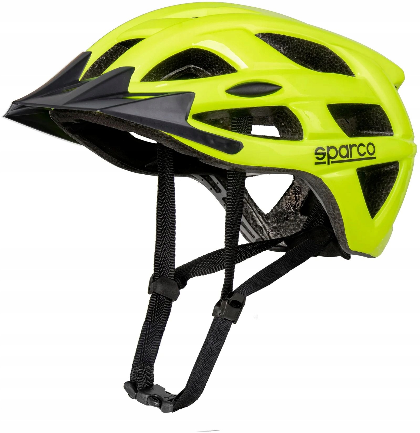 Kask rowerowy Sparco żółty rozmiar S