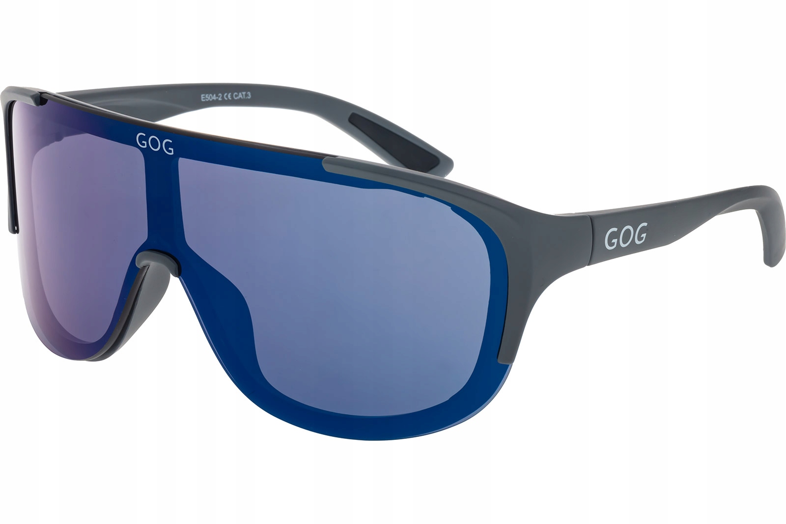 Okulary przeciwsłoneczne Gog Medusa matt grey/black (E504-2) S3