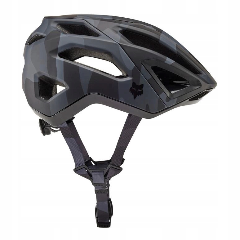 Kask rowerowy Fox Crossframe Pro Black Camo czarny szary
