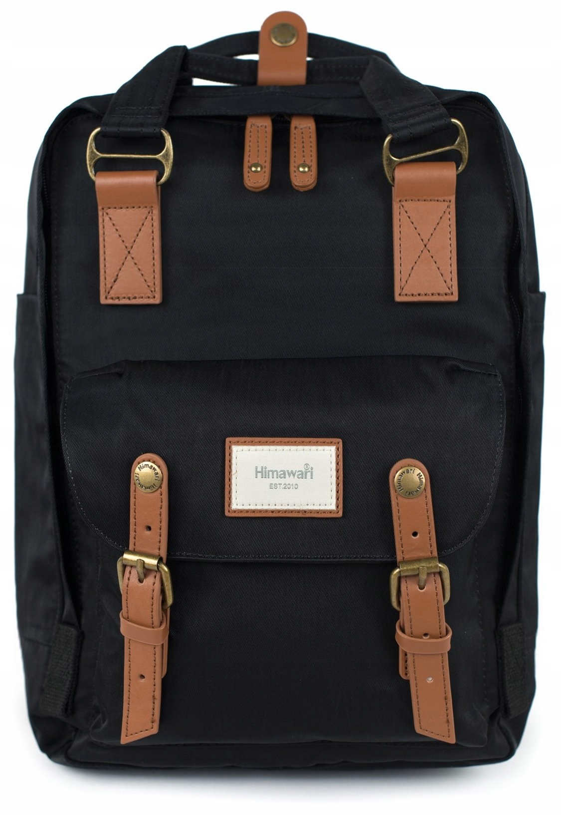 Plecak Himawari No. 13 Basic S czarny lekki, szkolny tr21466