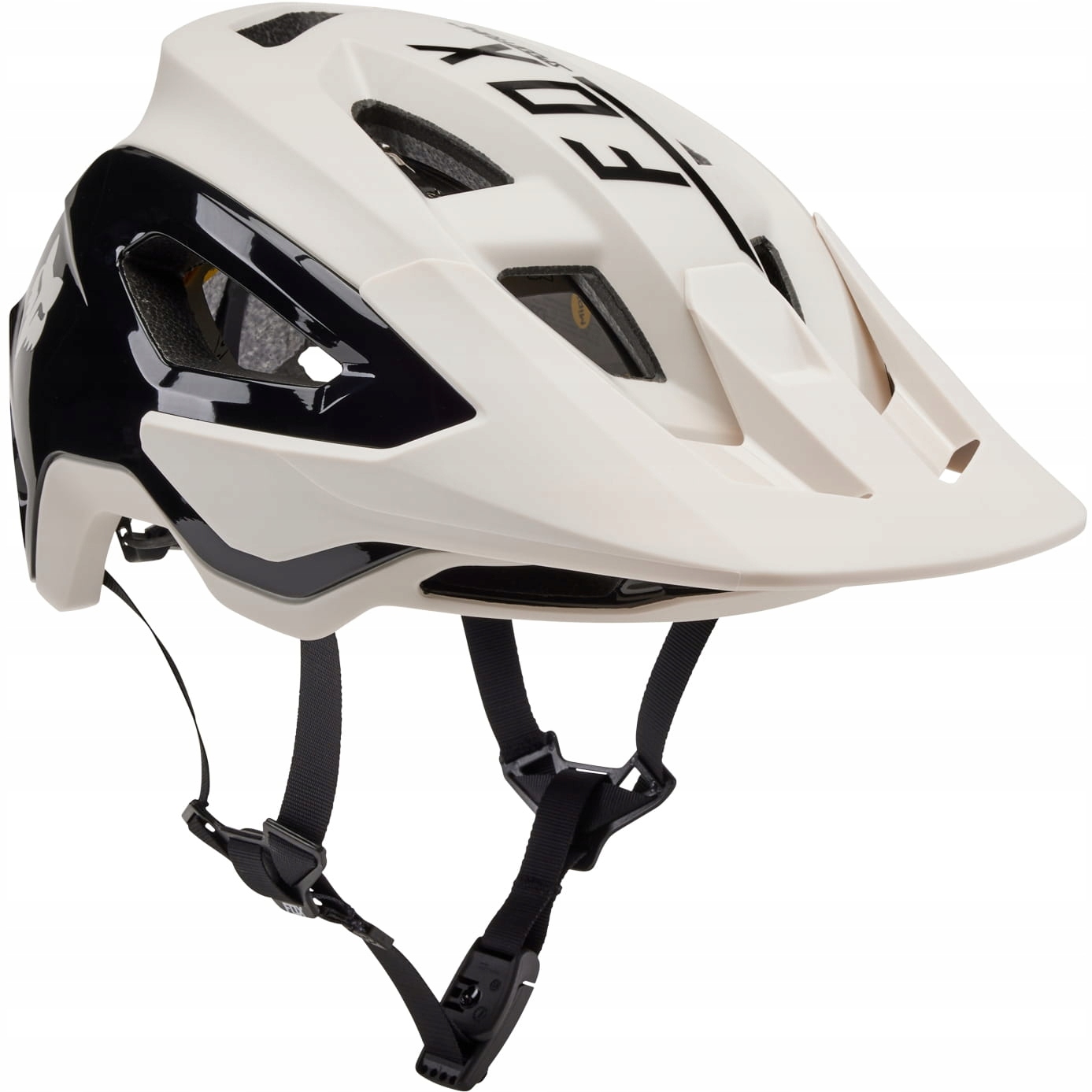 Kask Rowerowy Fox Speedframe Pro Blocked Vintage White (Rozmiar:L)