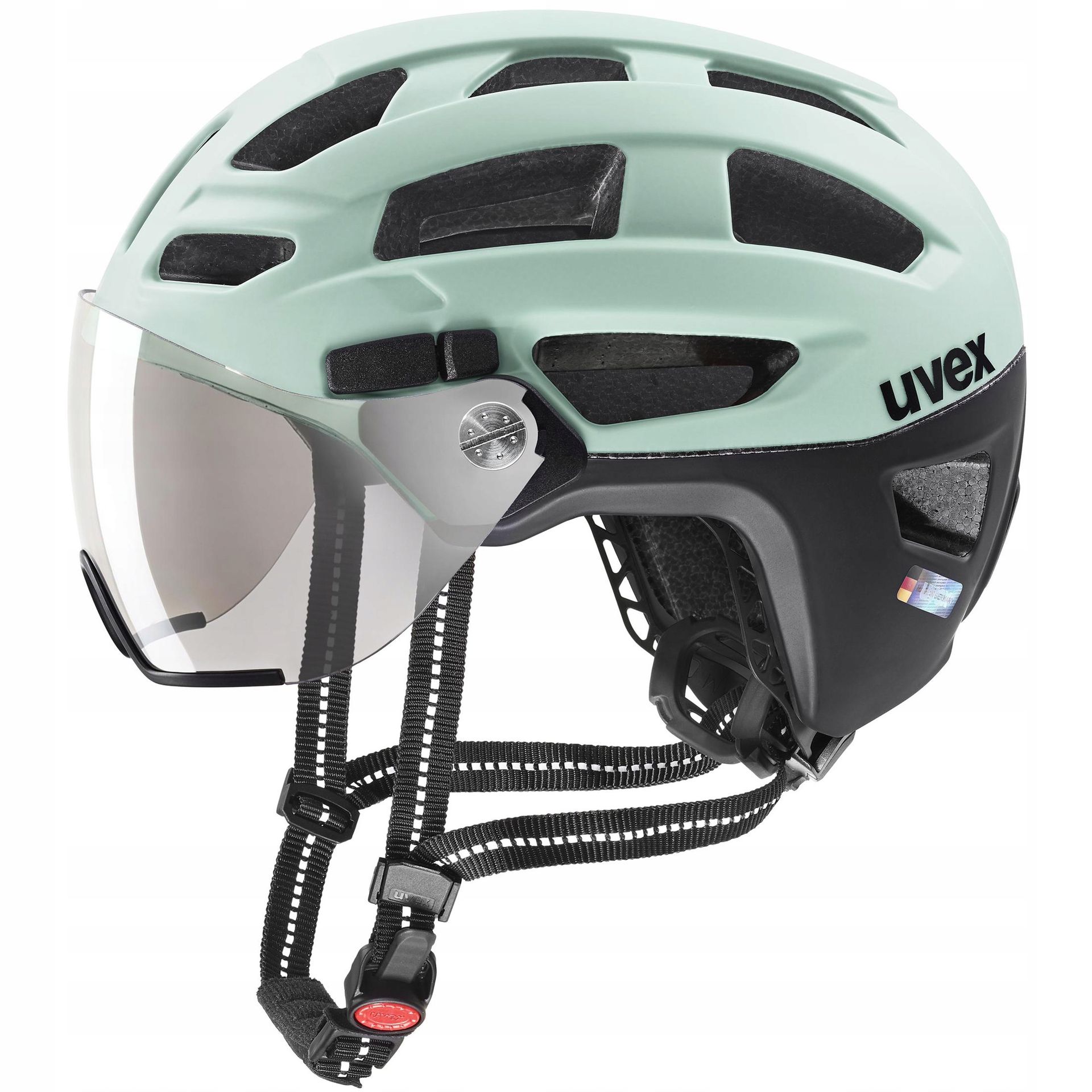 Kask rowerowy z wizjerem Uvex Finale visor 52-57cm
