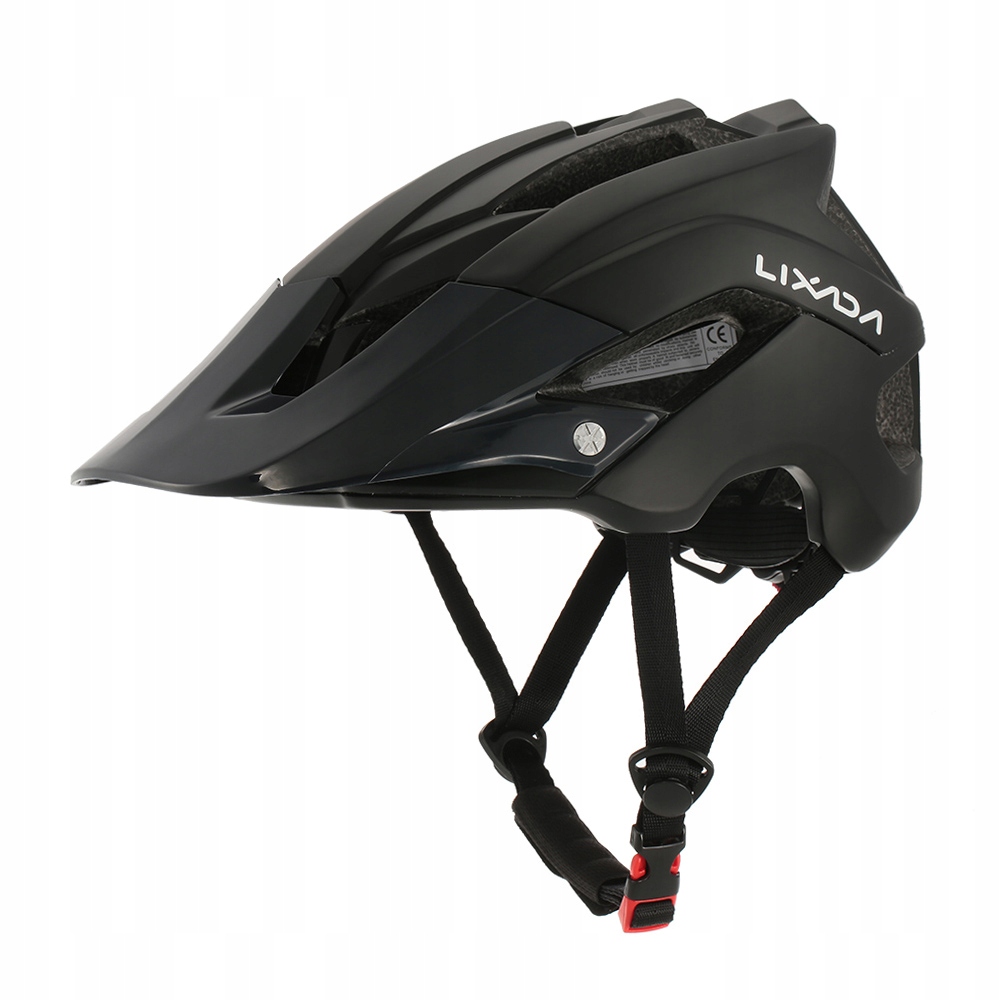 Kask Rowerowy Lixada 58-62CM Rozmiar L Czarny
