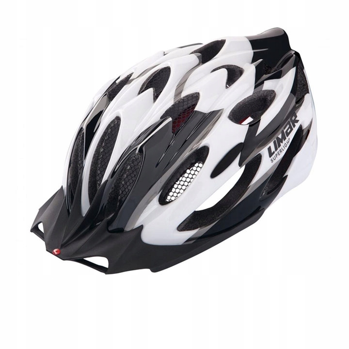 Limar 757 Superlight kask rowerowy biało-czarny 52-57 cm rozmiar M