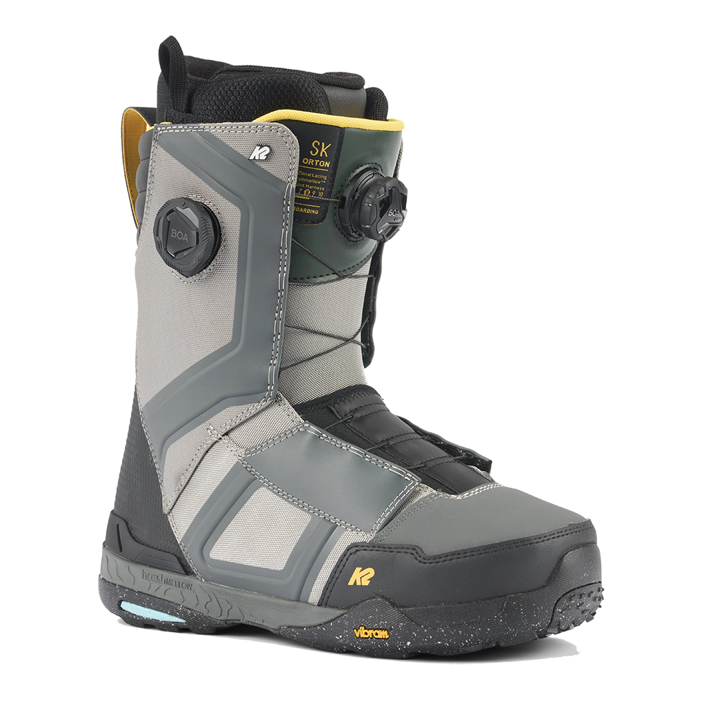Buty snowboardowe K2 Orton Grey/Black 2024 255/7.5