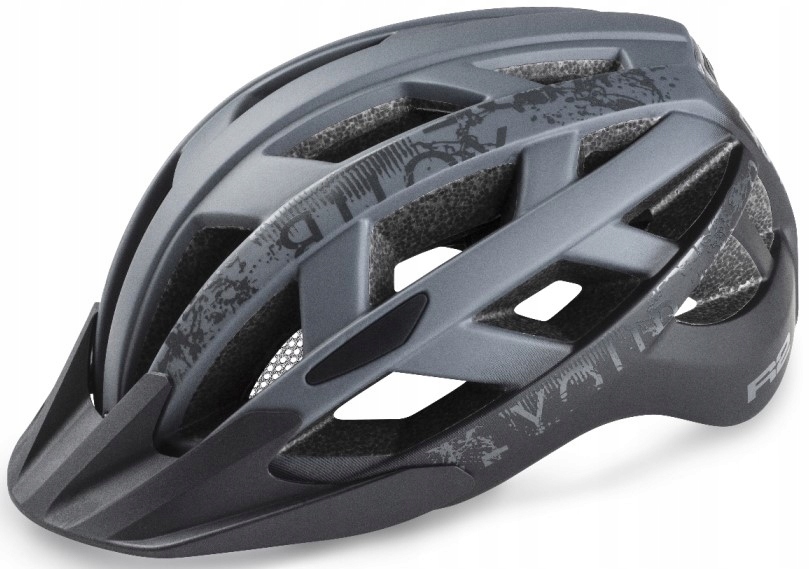 Kask rowerowy z lampką Led, R2 Lumen L (58-62) InMold ErgoFix