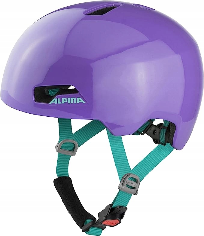 Kask rowerowy dziecięcy Alpina Hackney Purple Gloss S 47-51cm