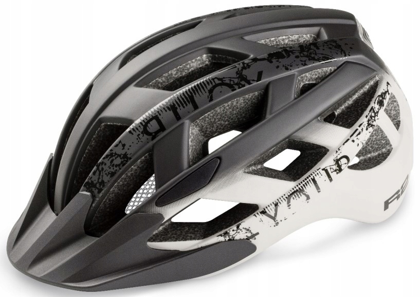 Kask rowerowy z lampką Led, R2 Lumen M (55-59 cm) InMold ErgoFix
