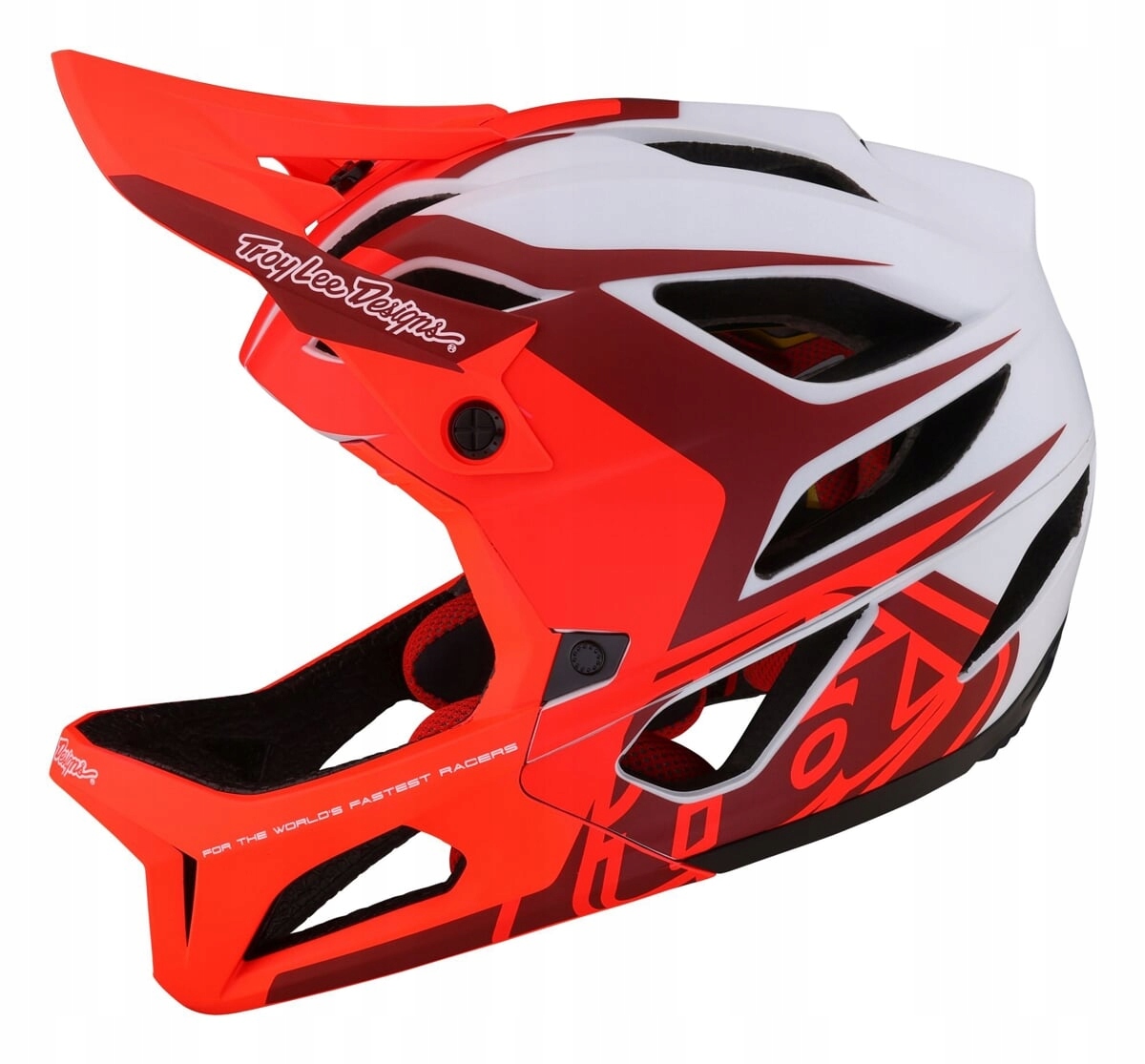 Kask Rowerowy Troy Lee Designs Stage Mips Valance Red (Rozmiar:M/L)