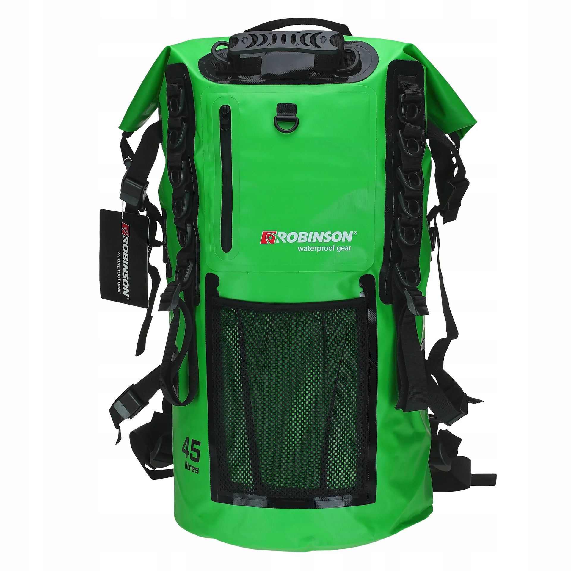 Robinson Tackle 45L Zielony plecak wodoszczelny