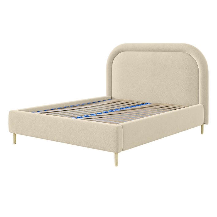 Łóżko tapicerowane z pojemnikiem MELANY | 200x200 | Kolor do wyboru