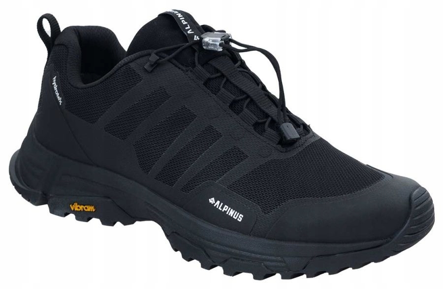 Buty Trekkingowe Męskie Alpinus Niskie Hydrotex W Góry Do Lasu Czarne
