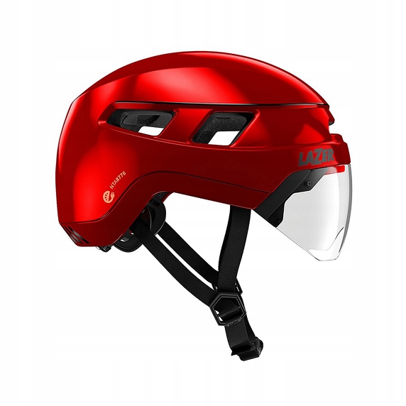 Kask rowerowy Lazer Urbanize Nta Led Metallic Red M/55-59cm