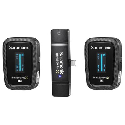 Zestaw bezprzewodowy SARAMONIC Blink500 ProX B4 (RXDI+TX+TX) SR3695