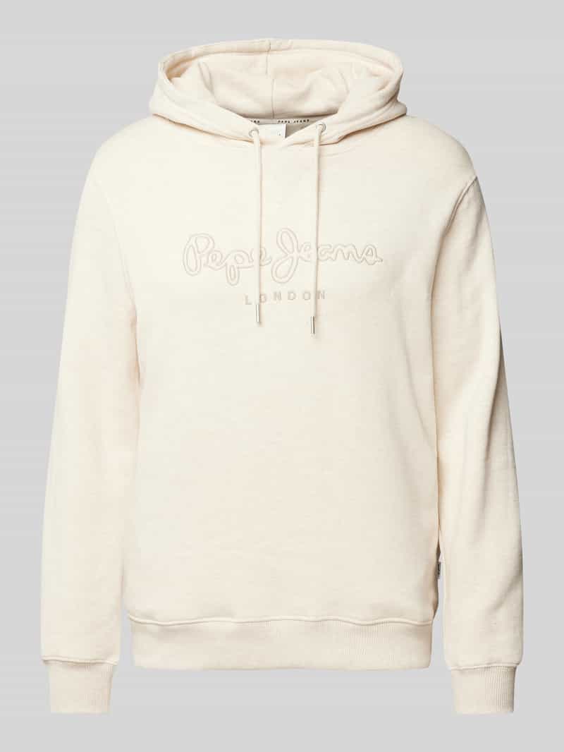 Bluza z kapturem i wyhaftowanym logo model ‘New Nouvel’