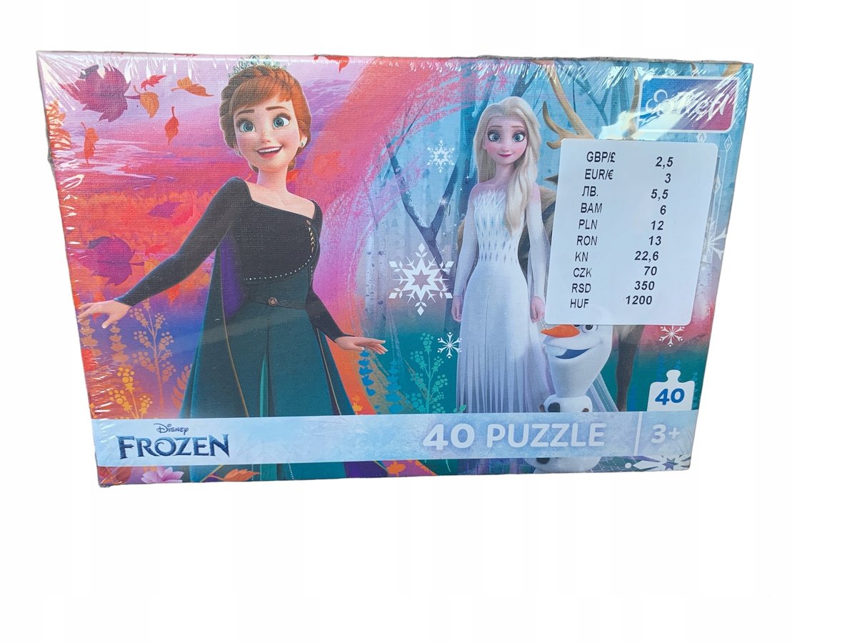 Puzzle 120 el Trefl Frozen Kraina Lodu Disney 93445